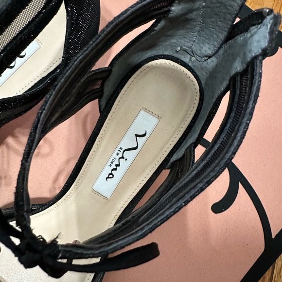 Nina black high heel - Picture 3 of 8